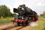 br-50-50-drg-dr-db-050-053-db 50 3616-5 (VSE Schwarzenberg) bei der gro�en Fahrzeugparade am 22.08.09 im SEM-Chemnitz-Hilbersdorf.