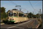 rnv-oeg-heidelberg-ludwigshafen-mannheim Tw 71 kurz vor der Haltestelle Maimarkt, 30. August 2009.