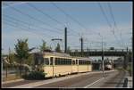 rnv-oeg-heidelberg-ludwigshafen-mannheim OEG 71 an der SAP Arena, 30. August 2009.