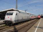 101 034-7 In Form steht mit IC 2143 von K�ln ...