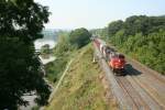 G�terzug mit CN ES44DC ...  Gilbert Angermann 02.09.2009