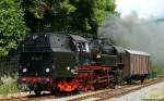 Am 24.07.2009 dampfte 65 1049 von Chemnitz nach Cranzahl um ...