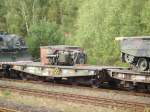 1500 PS Leopard 2A6 Motor gezogen von einer 1900 PS ...