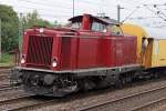 Die V100 2335 ( 213 335 )f�hrt durch Hamburg Harburg, ...