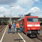 Ein Gruppenfoto neben der ...  Lars Backhaus 03.09.2009