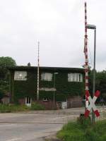 Das sch�ne Stellwerk von Friedrichstadt (Schleswig Holstein) am 21-6-2007.  ...