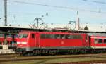 DB 111 050-1 am ...  Gilbert Angermann 04.09.2009