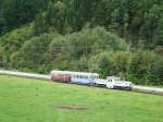 Wachtl-express in Internationale einsatz,zwischen Kiefersfelden und Wachtl in Tirol.30.08.2009  ...