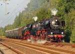 Der Heizhausexpress war in diesem Jahr mit zwei Dampflokomotiven der ...