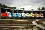 Taurus Parade in Villach. 1216 004 Italien,1116 080 UEFA,1016 023 ...