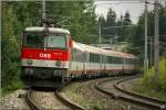 E-Lok 1044 103 f�hrt mit EC 732 von Villach nach ...