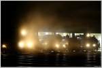 Abendliche Lokparade mit den Dampfloks 52.1198 + 93.1455 + 12.14 ...