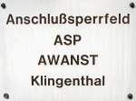 Die Beschreibung des Bhf. Klingenthal auf den Punkt gebracht. 4.9.09. ...