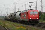 HGK 185 603 durchfährt am 14.8.09 Ratingen-Lintorf ... HGK 185 603 durchfährt am 14.8.09 Ratingen-Lintorf ...