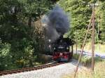 Die Neubau IVK 99 1568-7 ist am 30.08.09 von Steinbach ...