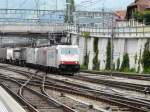 Crossrail mit den Loks ...  Hp. Teutschmann 05.09.2009