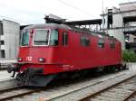 Crossrail - Re 4/4 436 112-7 abgestellt im Bahnhof von ...