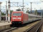101 127-9 mit Reisezug ...  jozsef vegh 05.09.2009