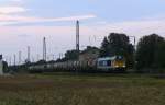 Hier f�hrt gerade die Voith Maxima 44 CC durch Mangolding ...