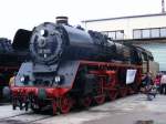 15.Dampfloktage im DLW Meiningen 
BR 03 1010 am ...
