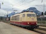 103 245-7 in Hauptbahnhof W�rgl.23.08.2008   ...