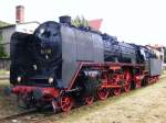 15.Dampfloktage in Meiningen

BR 01 118 am 05.09.2009 vor dem Werkstor ...