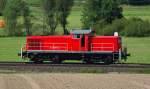 294 600-2 f�hrt Lz in Richtung Fulda. Aufgenommen am 01.09.2009 ...