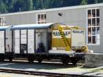 RhB / SERSA - Güterwagen P 10119 abgestellt in ... RhB / SERSA - Güterwagen P 10119 abgestellt in ...