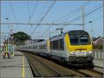 Der IC A Oostende-Eupen einmal anders. Der Steuerwagen befand sich ...