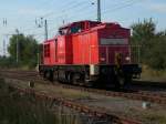 298 318 am 09.September 2009 an der Westausfahrt in Mukran. ...