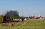 41 018 mit Winton-Train am 01.09.2009 bei Sulzbach-Rosenberg  ...
