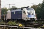 ES 64 U2-060 der WLB bei ihrer Tagesruhe im �bf ...