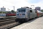 Auf dem Weg nach Salzburg Hbf machte sich am 10.09.09 ...