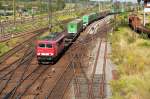 155 116 kommt am 07.08.09 mit dem Hangartner in den ...