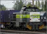 Die ACTS MaK 7104 dieselt am 05.09.09 mit mit einem ... Die ACTS MaK 7104 dieselt am 05.09.09 mit mit einem ...