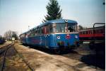PEG-Schienenbus im Mai 2003 in Putlitz.  ...