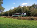 654 038 (VT38) als VBG83146 zwischen Klingenthal und Zwota, 11.9.09. ... 654 038 (VT38) als VBG83146 zwischen Klingenthal und Zwota, 11.9.09. ...