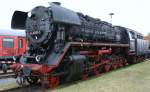 44 0093-3 stand kalt beim XV.Dampflokfest in Meiningen am 05.09.2009 ...