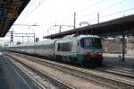 Eine E 402 fuhr am 26.07.09 mit einem Euro-Star-City nach ...