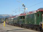 Nostalgie Loks in W�rgl Hbf.24.08.2008   ...