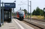 642 547 f�hrt mit RB aus Grimma in Borsdorf ein. ...