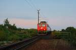 br-1110 1110 524 war am 12.09.2009 am Sonderzug 16543 von Siegmundsherberg nach Wiener Neustadt Hbf. Hier kurz vor Limberg-Maissau.