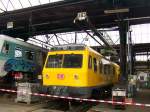 Messzuge Tag der Offenen T�r im AW Kassel am 24.08.2002. Der Fahrwegmesszug wartet auf Instandsetzung.