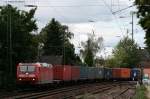 185 057-7 mit einem ...  Andreas Hackenjos 13.09.2009