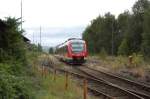 br-648-lint-41-db VT 648 276 (Lint) fuhr am 13.09.09 als RB von G�ttingen nach Ottbergen in den Bahnhof Ottbergen ein. Dieser Zug bleibt bis zur R�ckfahrt nach G�ttingen ca. 1h im Bahnhof stehen.