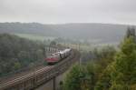 V 200 033 �berquerte am 13.09.09 mit ihrem Sonderzug vom ...