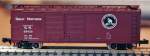 Sonstige Hier ein Bild eines Amerikanischen ' 50`DD-Boxcar ' der GN 38425
Das Modell ( RC 28705 )wurde von Roco f�r Atlas f�r den Amerikanischen Markt gefertigt