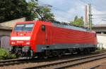 189 012 am 28.08.09 in Hamburg-Harburg, leider ist die Nummer ...