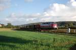 Am 13.09.09 fuhr V 200 033 mit ihrem Sonderzug von ...