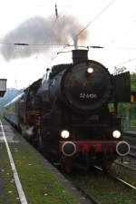52 6106 fährt am 13.9.09 in den Bahnhof von Kettwig ... 52 6106 fährt am 13.9.09 in den Bahnhof von Kettwig ...